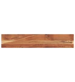 Dessus de table 160x40x3,8cm rectangulaire bois massif d'acacia