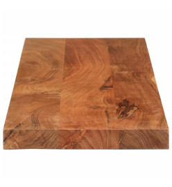 Dessus de table 120x30x3,8cm rectangulaire bois massif d'acacia