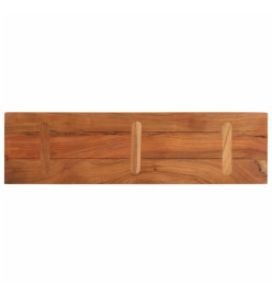 Dessus de table 120x30x3,8cm rectangulaire bois massif d'acacia