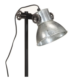 Lampe de bureau 25 W argent vintage 15x15x55 cm E27