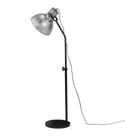 Lampadaire 25 W argent vintage 30x30x90-150 cm E27