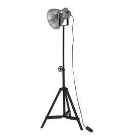 Lampe de bureau 25 W argent vintage 35x35x65/95 cm E27