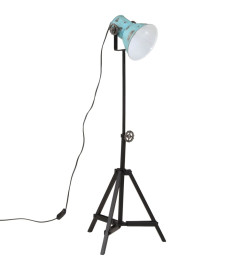 Lampadaire 25 W bleu délavé 35x35x65/95 cm E27