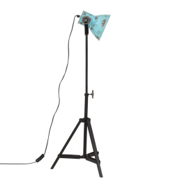 Lampadaire 25 W bleu délavé 35x35x65/95 cm E27