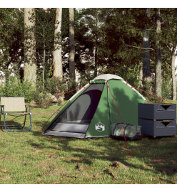 Tente de camping à dôme 2 personne vert imperméable