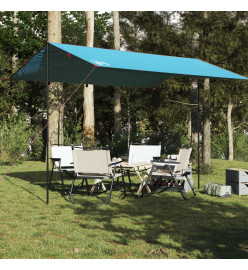 Bâche de camping bleu 400x294 cm imperméable