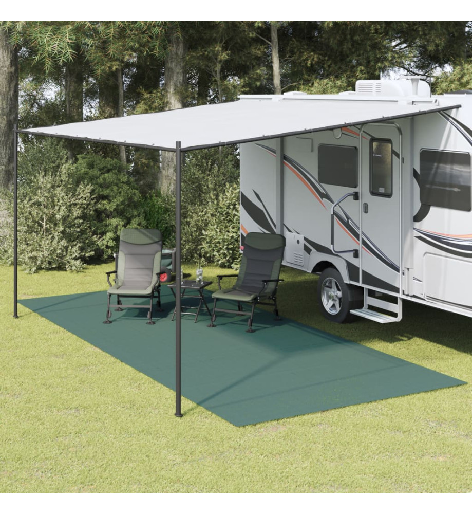 Tapis de sol de camping vert 6x2,5 m