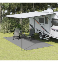 Tapis de sol de camping anthracite 5x2,5 m