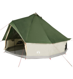 Tente familiale tipi 12 personnes vert imperméable