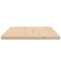 Dessus de table 3 pcs 80x47x2,5cm rectangulaire bois pin massif