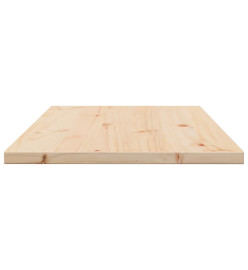 Dessus de table 100x50x2,5 cm rectangulaire bois de pin massif