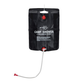 Bo-Camp Douche de camping 20 L Noir