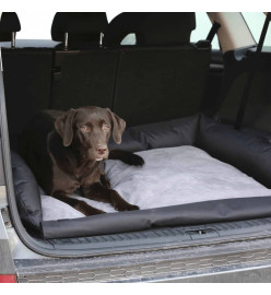 Kerbl Lit de voiture pour chiens 95x75x16 cm Gris et noir 80584