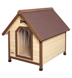 Kerbl Niche pour chiens 4 saisons 100 x 83 x 94 cm Marron 81349