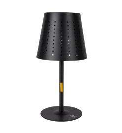 Bo-Camp Lampe de table solaire à LED Harter Noir