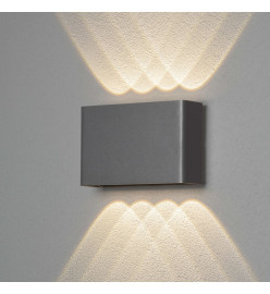 KONSTSMIDE Applique à LED Chieri 1x8W Anthracite