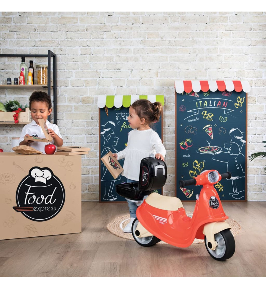 Smoby Scooter jouet à enfourcher Food Express