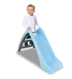 JAMARA Toboggan d'enfants Happy Slide Bleu pastel