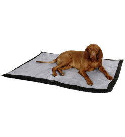 Kerbl Couverture de voyage pour chiens 140 x 100 cm Gris et Noir 81265