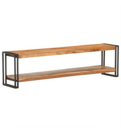 Meuble TV 150x30x40 cm Bois d'acacia massif