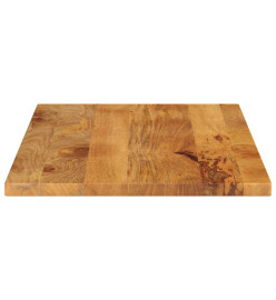 Dessus de table 120x50x3,8cm rectangulaire bois massif manguier