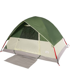 Tente de camping à dôme 4 personne vert imperméable