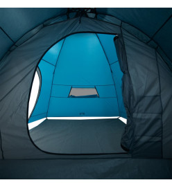 Tente de camping 8 personnes bleu imperméable