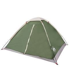 Tente de camping à dôme 4 personne vert imperméable