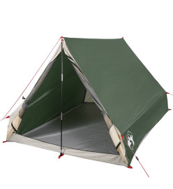 Tente de camping en forme de A 2 personne vert imperméable