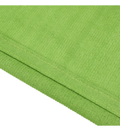 Tapis de tente vert clair 250x250 cm PEHD