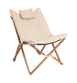 Bo-Camp Chaise de détente Bloomsbury M Beige