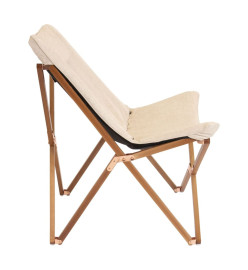 Bo-Camp Chaise de détente Bloomsbury M Beige