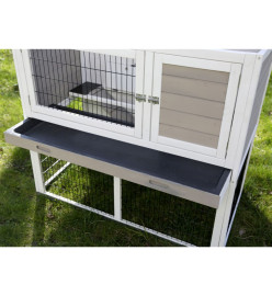 Kerbl Cage pour rongeurs avec fond en métal Lucky Blanc 115x65x100 cm