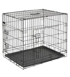 Kerbl Cage pour chien 92x63x74 cm Noir