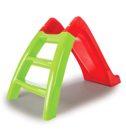 JAMARA Toboggan d'enfants Happy Slide Rouge et vert