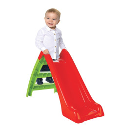 JAMARA Toboggan d'enfants Happy Slide Rouge et vert