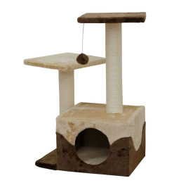 Kerbl Arbre à chat Saphir 70 cm Marron et beige