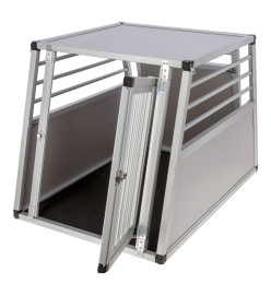 Kerbl Caisse de transport pour chiens Barry 92x65x65,5 cm Aluminium