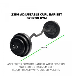 Iron Gym Haltères Fer 23 kg IRG033