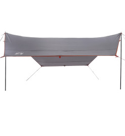 Bâche de camping orange 430x380x210 cm imperméable