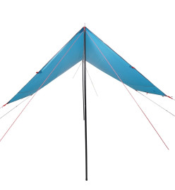 Bâche de camping vert 430x380x210 cm imperméable