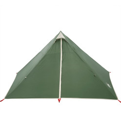 Tente familiale tipi 7 personnes vert imperméable