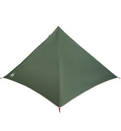 Tente familiale tipi 7 personnes vert imperméable