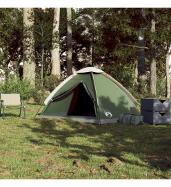 Tente de camping à dôme 2 personne vert imperméable