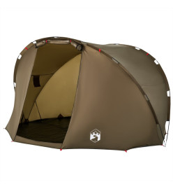 Tente de pêche 5 personnes vert olive imperméable