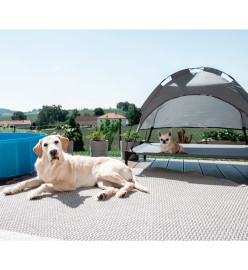 Kerbl Haut de canapé pour chien 105x86x75 cm Gris