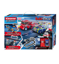 Carrera Ensemble de piste et voiture Build'n Race 4,9 m