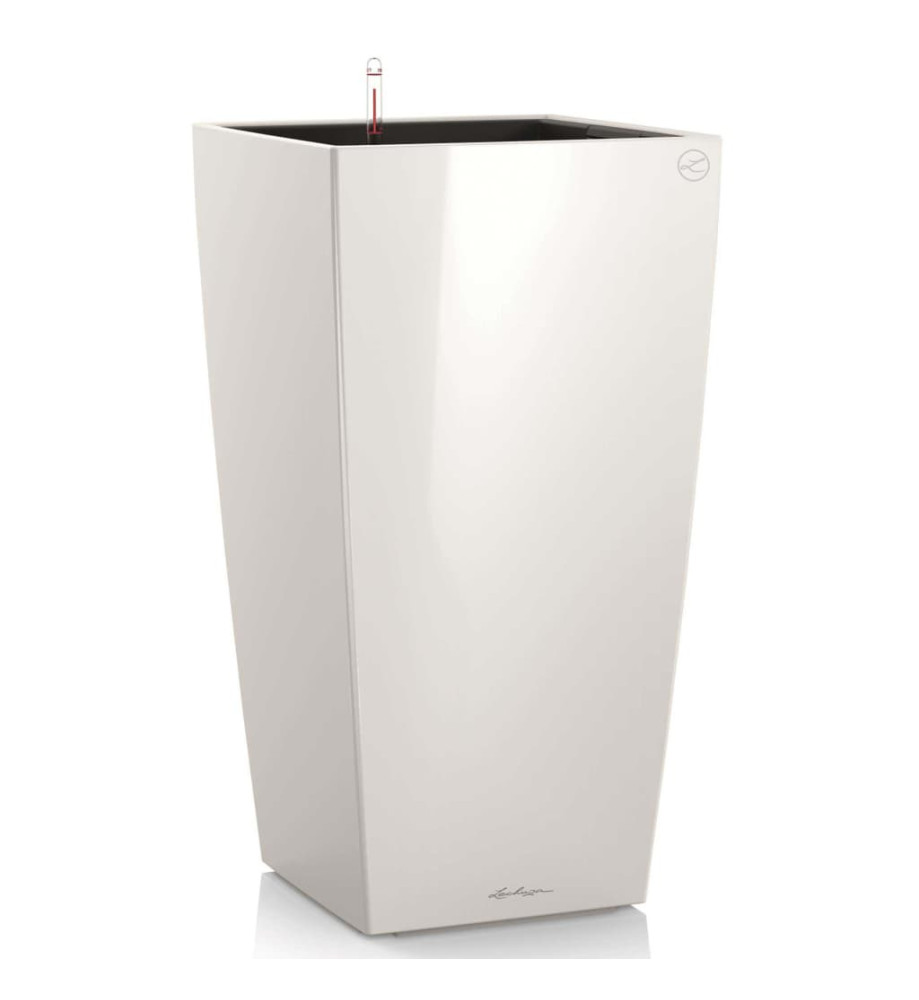 LECHUZA Jardinière Cubico 30 ALL-IN-ONE Blanc haute brillance 18181 LECHUZA Jardinière Cubico 30 ALL-IN-ONE Blanc haute brillance 18181