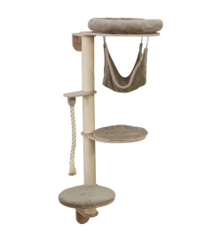 Kerbl Arbre à chat mural Dolomit Grappa 158 cm Taupe