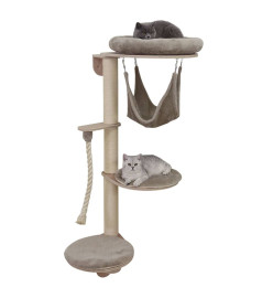 Kerbl Arbre à chat mural Dolomit Grappa 158 cm Taupe